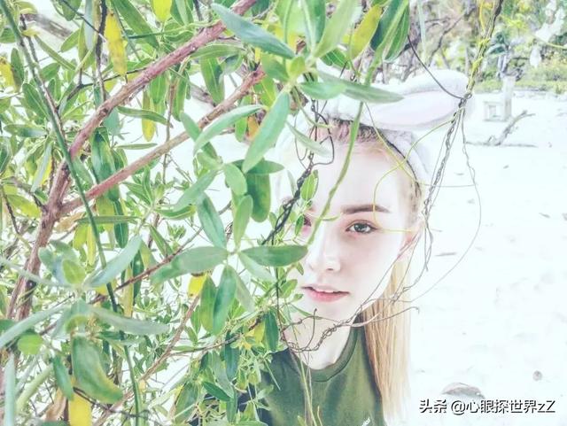 太美！19岁混血美女全网爆红，po出了自己整容的全过程