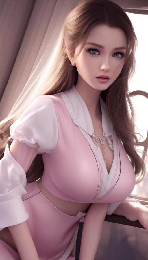 天使容颜 完美身材的动漫性感精致女神美图(4)