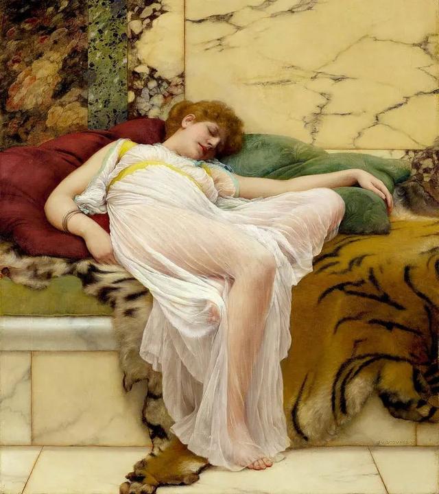 大师笔下薄纱曼妙的女人体，被吸引得无法自拔，一画就是40年