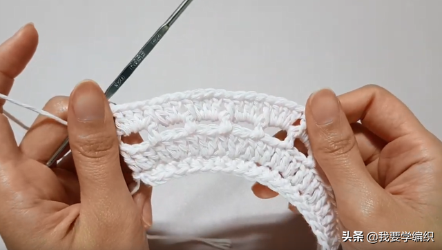 钩给孩子的小领片,妈妈也一样可以戴,钩针编织少女系假领片教程