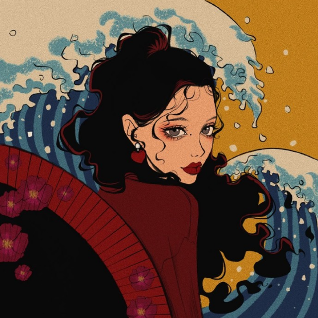 高冷伤感的动漫女生头像｜生活的琐碎，吐出来矫情