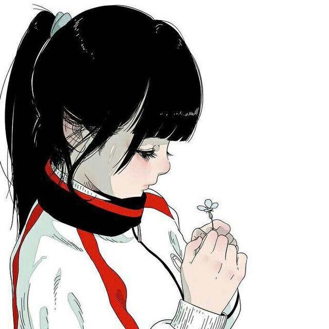 高冷伤感的动漫女生头像｜生活的琐碎，吐出来矫情