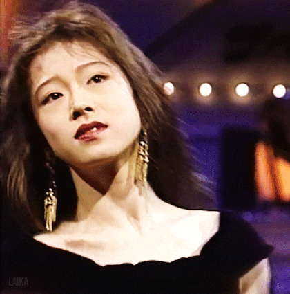 被称为“易碎感美女”，中森明菜的复古昭和风，放现在也是美到翻