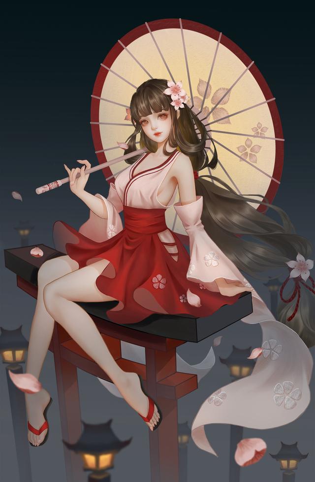 唯美少女壁纸:明艳动人,千姿百态的美少女,超仙的