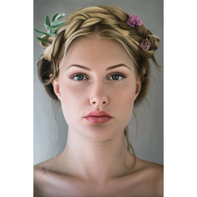 美女超“变态”写实技法，画少女人体很逼真！冷军看了都汗颜