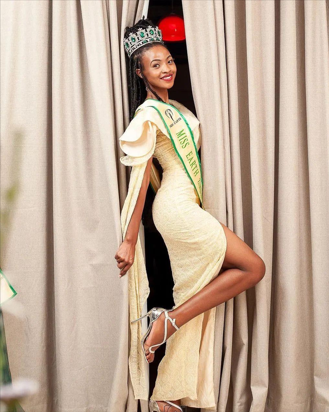 环球小姐南非国家代表佳丽，身材是最吸引人眼球的