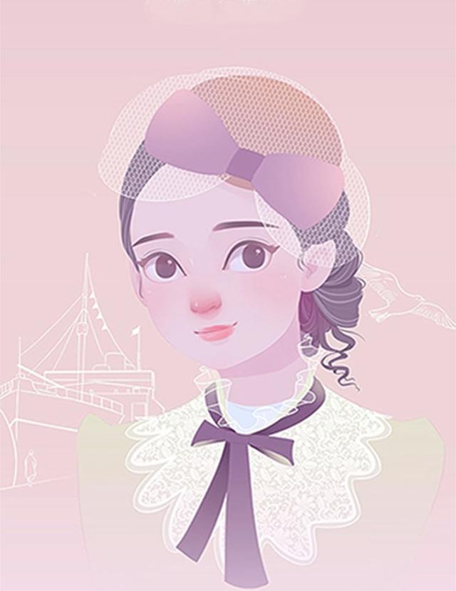 一组好看的纯色美女图片