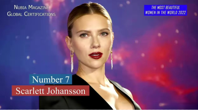 2022全球最美的10张脸：寡姐仅第7，中国3人入选，其中一人排第2