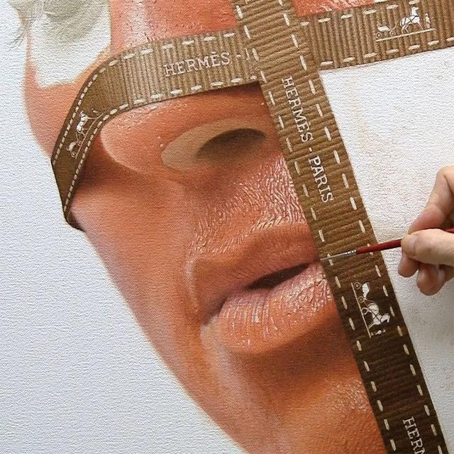 美女超“变态”写实技法，画少女人体很逼真！冷军看了都汗颜