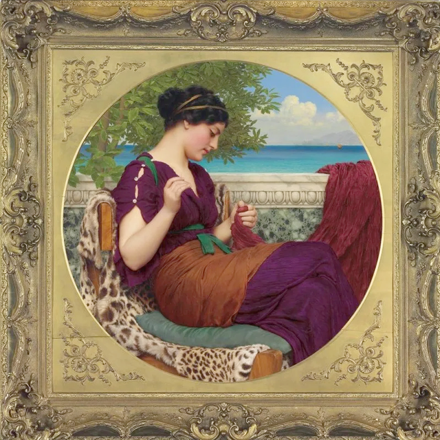 大师笔下薄纱曼妙的女人体，被吸引得无法自拔，一画就是40年