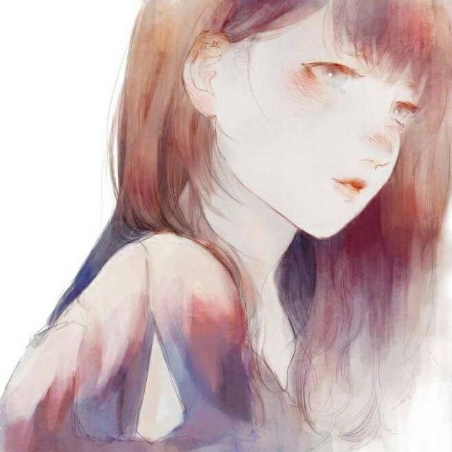 高冷伤感的动漫女生头像｜生活的琐碎，吐出来矫情