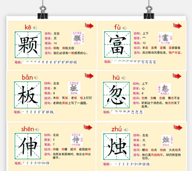 三年级语文上册第八课《卖火柴的小女孩》课文笔记，预习的好帮手