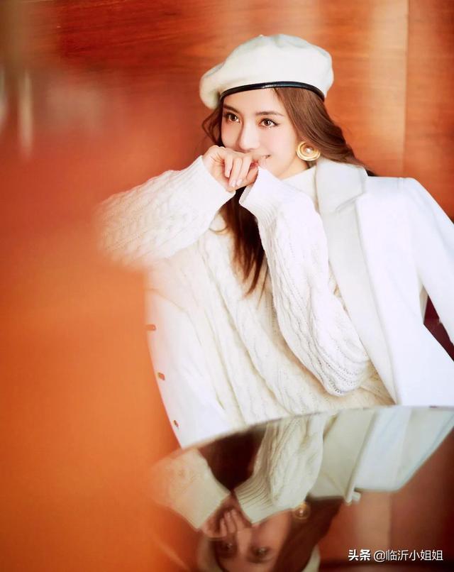 吴千语，高颜值的混血美女，性感又清纯的气质，太美啦