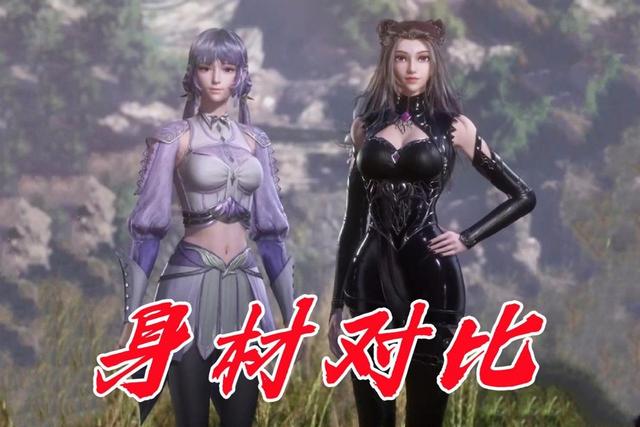 斗罗热门美女身材对比，最火爆的竟不是朱竹清，小舞差点垫底