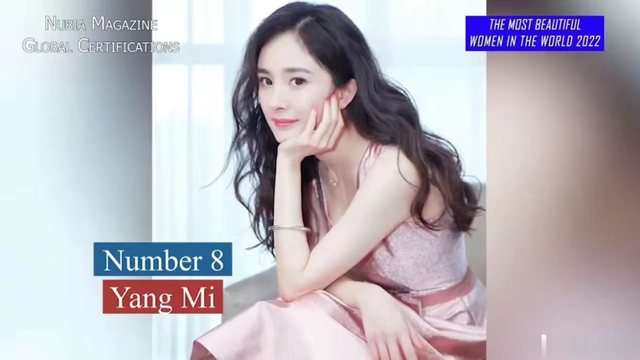 2022全球最美的10张脸：寡姐仅第7，中国3人入选，其中一人排第2