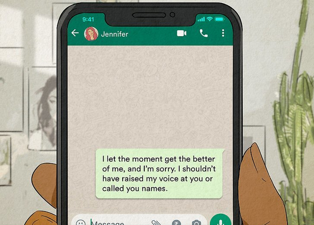 和女友吵架后如何发短信哄对方？