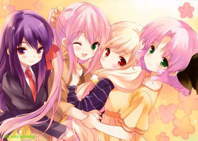 好看的动漫图片呆萌女生萌图图片