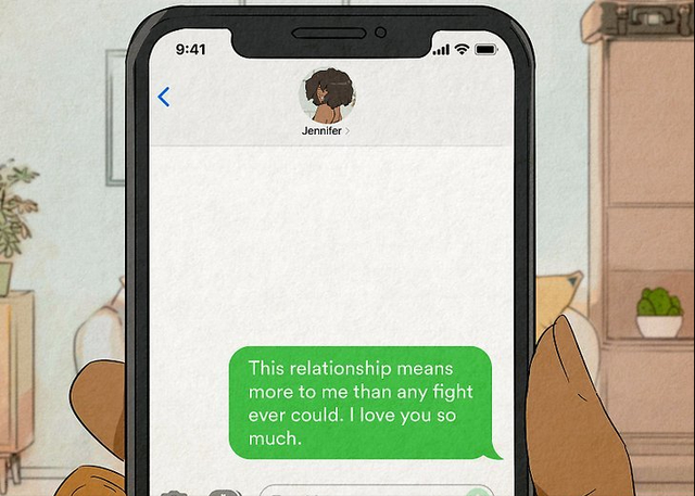 和女友吵架后如何发短信哄对方？