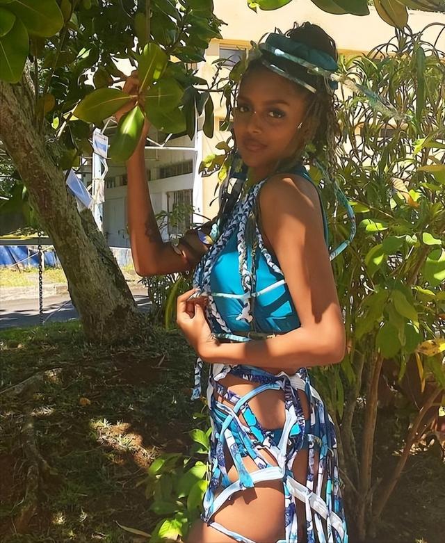 环球小姐南非国家代表佳丽，身材是最吸引人眼球的