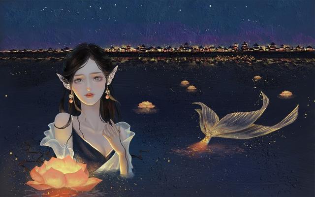 唯美少女壁纸:明艳动人,千姿百态的美少女,超仙的