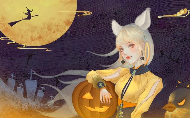 唯美少女壁纸:明艳动人,千姿百态的美少女,超仙的