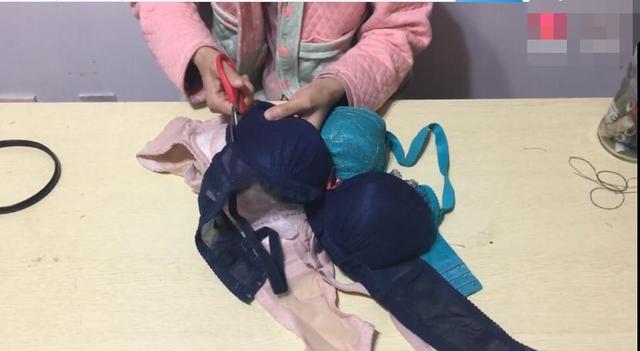 媳妇太有才了，废旧内衣剪一剪，大人小孩都能用，冬天戴上太棒了