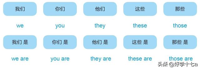 零基础英语语法学习笔记 Lesson2 复数代词及复数名词的用法