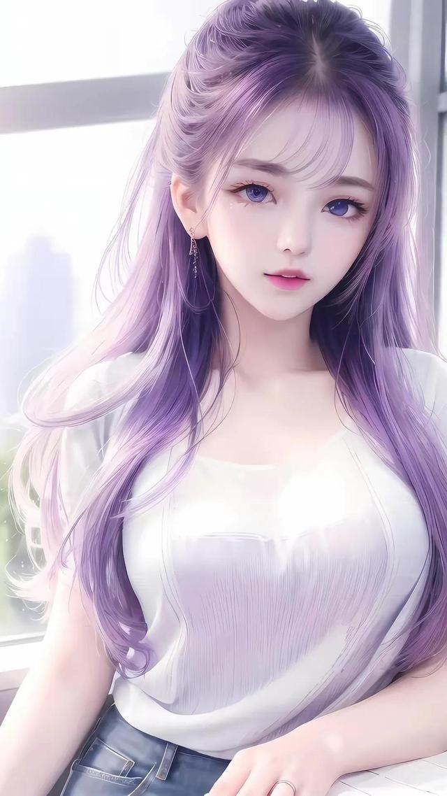 唯美壁纸｜温柔女孩，我把所有的温柔和可爱都设置成了仅你可见