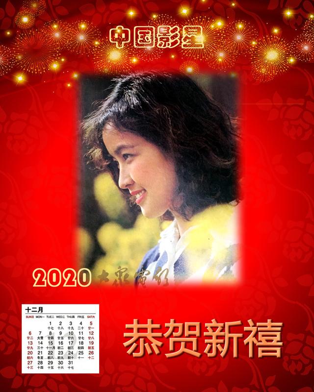 辞旧迎新 2020年明星年历 80年代十二大美女 绝色佳人 谁最难忘？