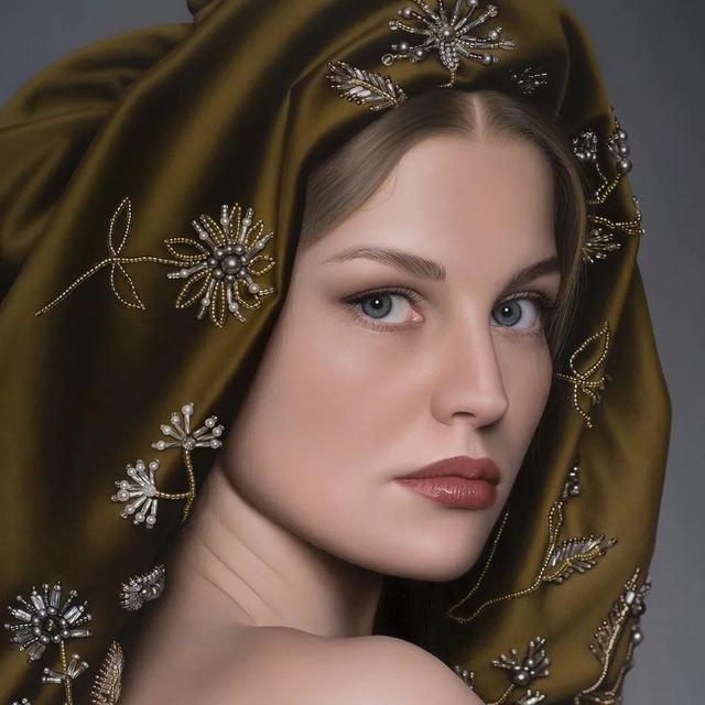 美女超“变态”写实技法，画少女人体很逼真！冷军看了都汗颜