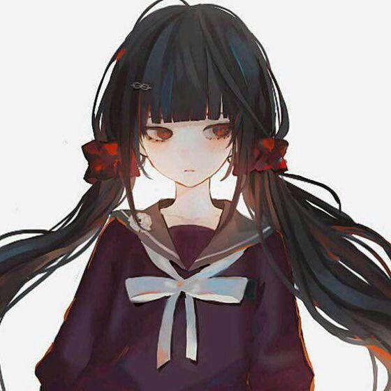 高冷伤感的动漫女生头像｜生活的琐碎，吐出来矫情