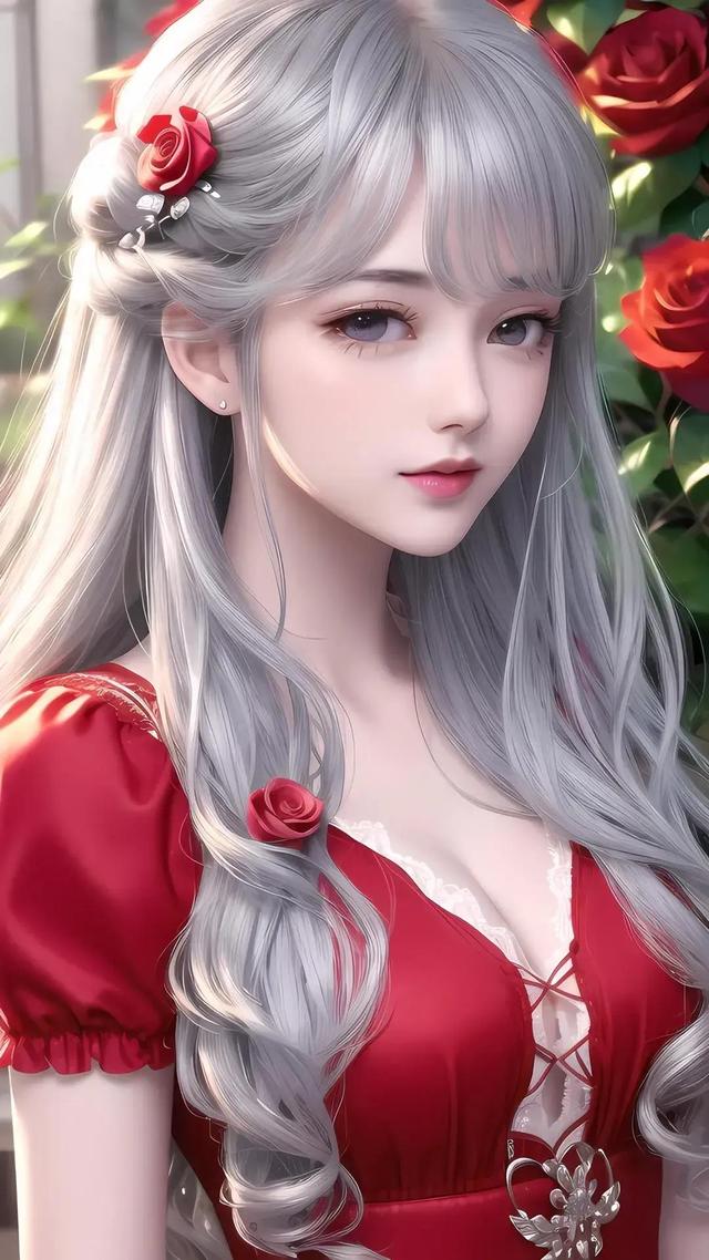 唯美壁纸｜温柔女孩，我把所有的温柔和可爱都设置成了仅你可见