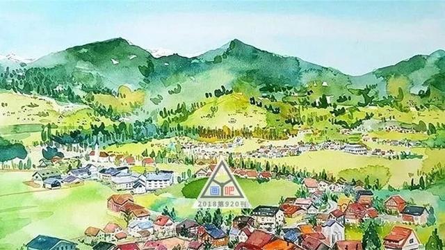 「森林系女孩」小清新水彩插画，带你走进自然的生活