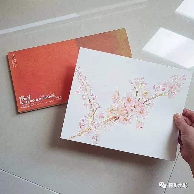 「森林系女孩」小清新水彩插画，带你走进自然的生活