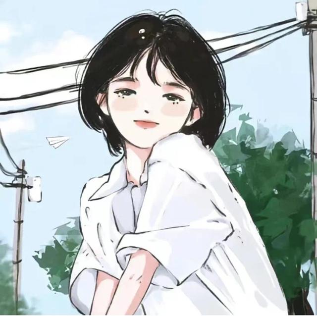 夏日小清新清爽女生头像