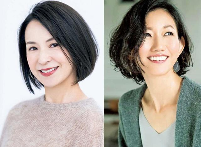 五六十岁女人,留“直发”还是“卷发”?看素人就知道,差别太大