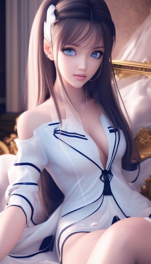 天使容颜 完美身材的动漫性感精致女神美图(4)