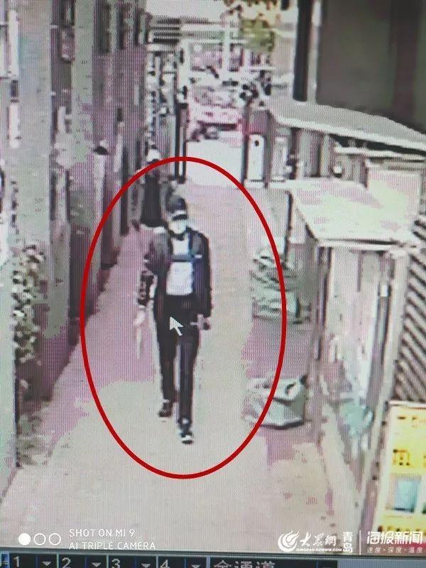 青岛一女子被一男子抢劫强奸！监控画面曝光