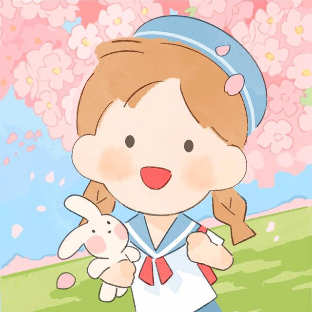 夏日小清新清爽女生头像
