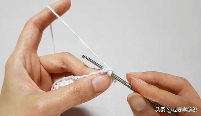 钩给孩子的小领片,妈妈也一样可以戴,钩针编织少女系假领片教程