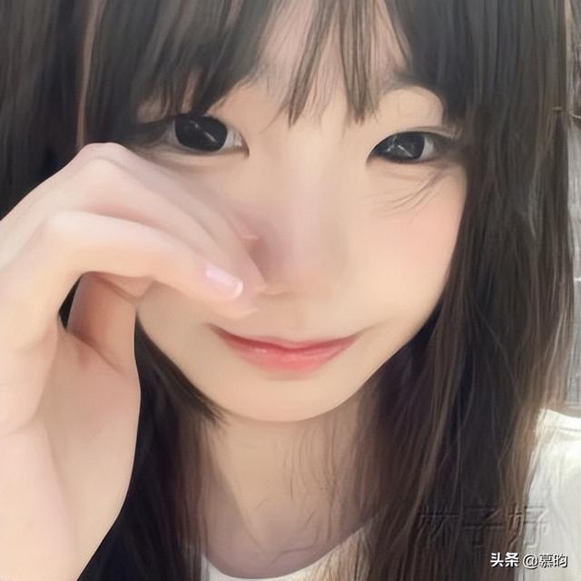青春阳光可爱女生头像，花心少女清纯女子