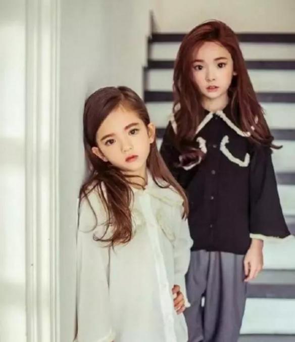 请问生这样的女儿有说明书吗?可爱混血萝莉 崔路易