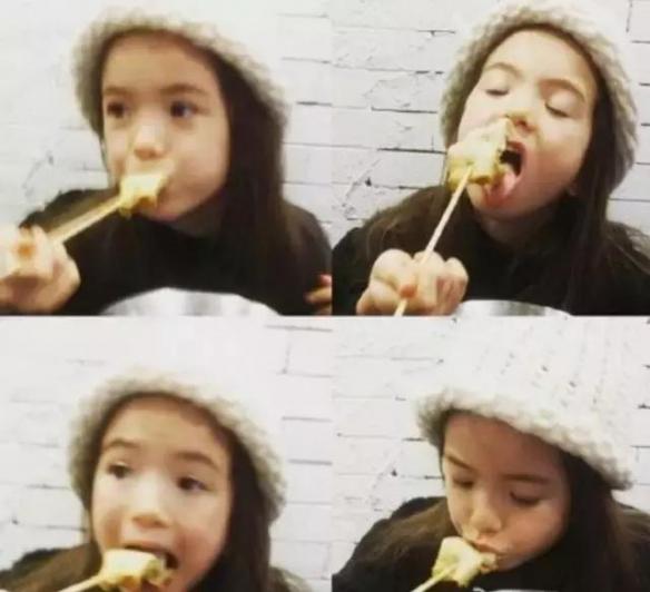 请问生这样的女儿有说明书吗?可爱混血萝莉 崔路易