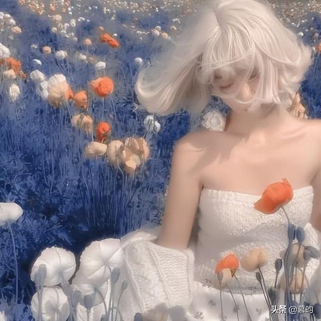 青春阳光可爱女生头像，花心少女清纯女子
