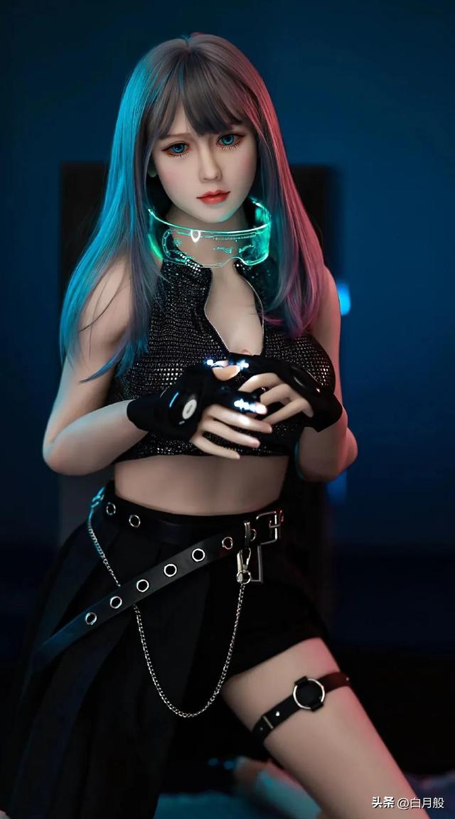 3D建模美女插画