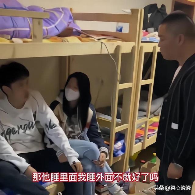 因为是我男朋友，所以要跟他住一起！江苏一女子要求住入男生宿舍