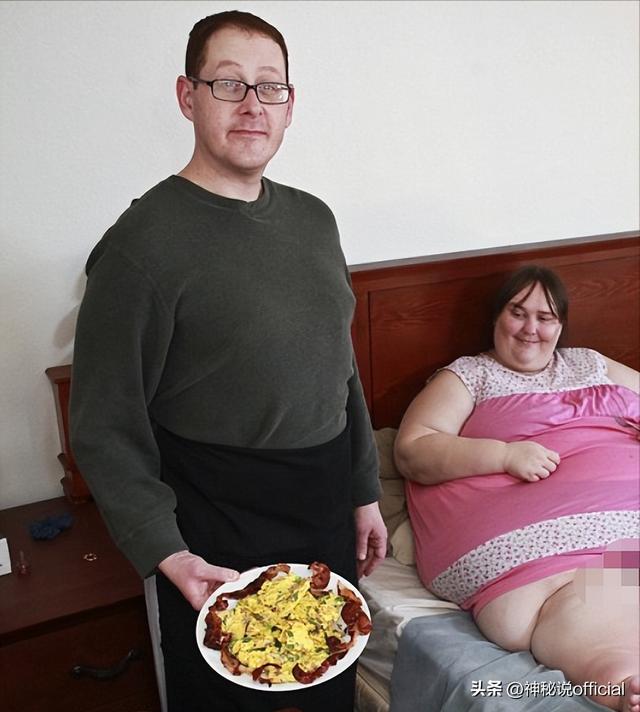 1450斤的重量级美女,被高富帅求婚后生下2娃,目标体重为“1吨”