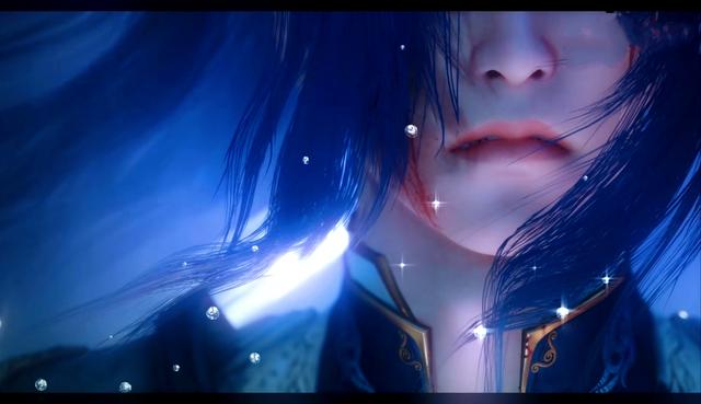 网友自制小舞战损壁纸，45度落泪绝了，样子好凄美