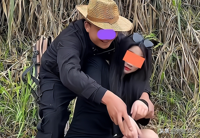 钓鱼也疯狂!女子第一次垂钓遭遇奇葩经历,网友:拍段子也信?