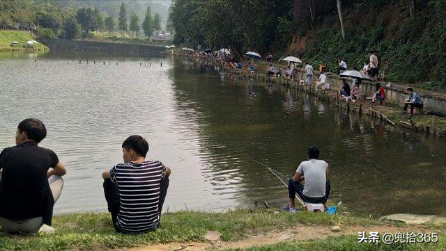 钓鱼也疯狂!女子第一次垂钓遭遇奇葩经历,网友:拍段子也信?